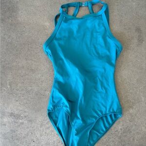 Teal One-Piece Lulli Leotard